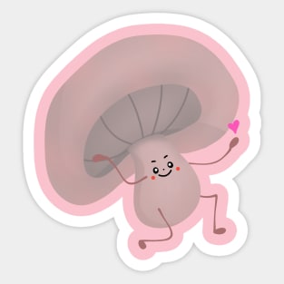 Mushroom Sticker